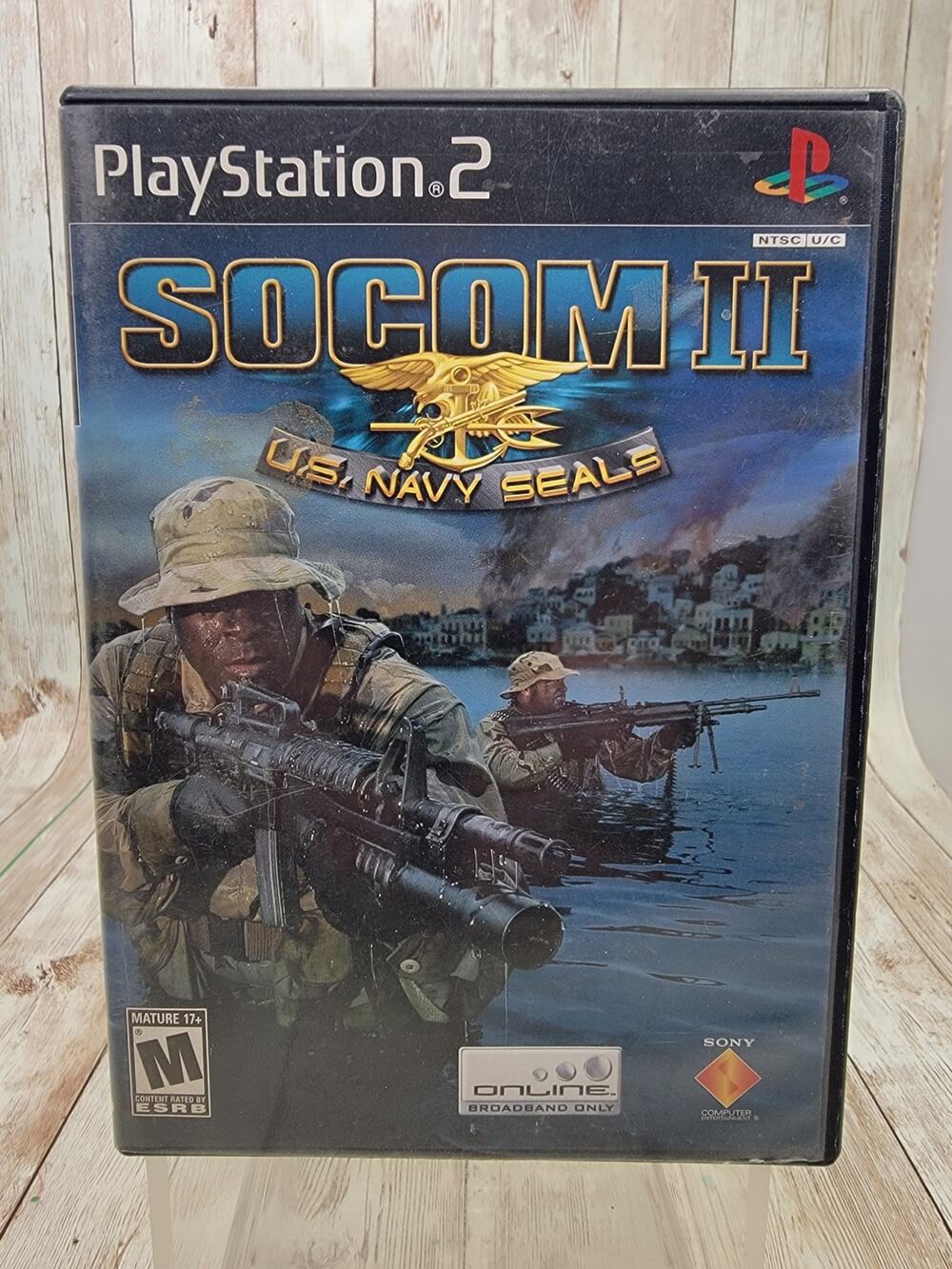SOCOM II 2 US Navy SEALs PlayStation 2 PS2 Game CIB